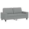 vidaXL Sofa Set Light Grey