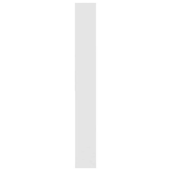 vidaXL Washing Machine Cabinet White 25.2x9.4x74.8"