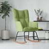 vidaXL Rocking Chair Light Green