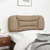 vidaXL Headboard Cushion Cappuccino