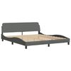 vidaXL Bed Frame Dark Gray