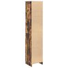 vidaXL Highboard Smoked Oak Engineered Wood Tall Highboard Rectangular