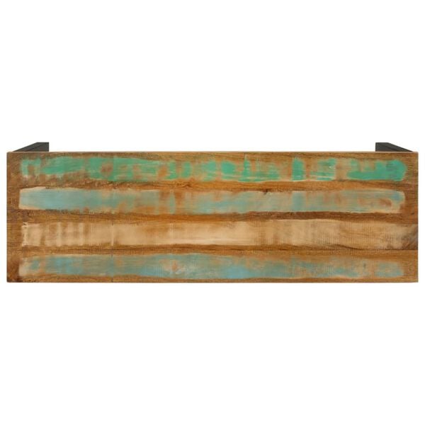 vidaXL Console Table Varies Solid reclaimed wood, iron Medium Industrial