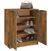 vidaXL Shoe Cabinet Smoked Oak Engineered wood Medium Shoe Cabinet