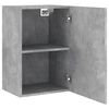 vidaXL TV Wall Cabinet Set of 2 Concrete grey Engineered wood Standard