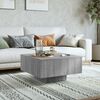 vidaXL Coffee Table Grey Sonoma Engineered Wood Simplistic Coffee Table