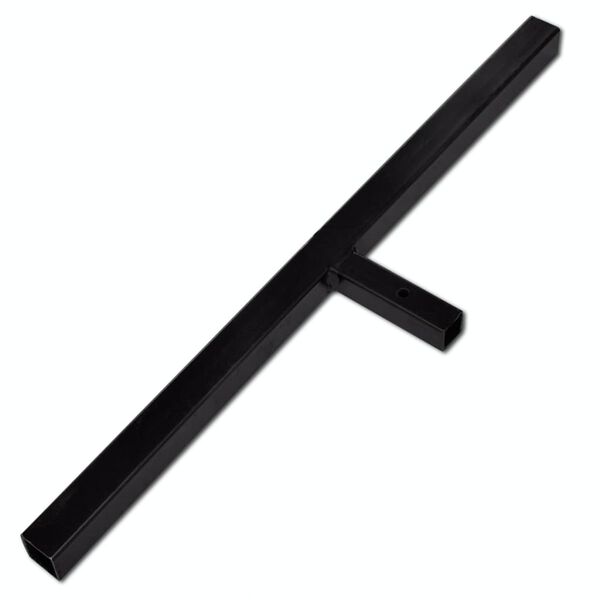 vidaXL Ground Drill Handle 3.94" with Extension Tube 42'7" Steel