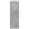 vidaXL Book Cabinet Concrete Grey Engineered wood Medium Book Cabinet