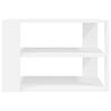 vidaXL Coffee Table White Engineered Wood Small Coffee Table Square