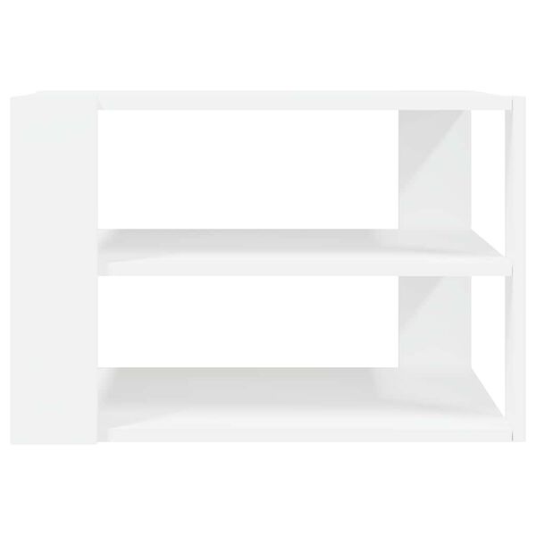 vidaXL Coffee Table White Engineered Wood Small Coffee Table Square