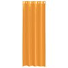 vidaXL Voile Curtains with Grommets 2 pcs Orange 55.1x118.1"