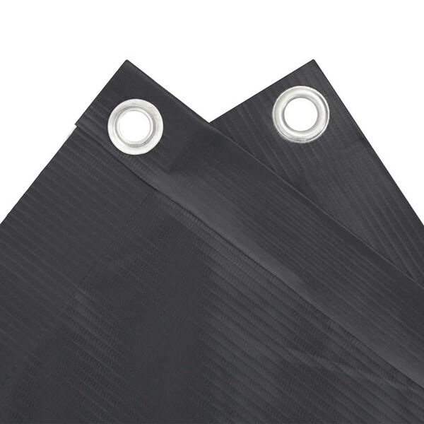 vidaXL Balcony Privacy Screen Anthracite 157.5x29.5" PVC