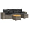 vidaXL Garden Sofa Set Gray, Dark Gray