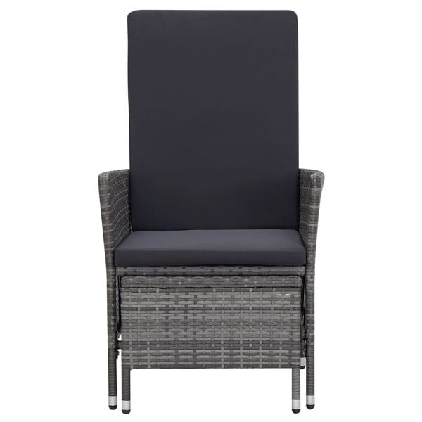 vidaXL Garden Lounge Set Grey