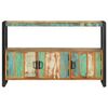 vidaXL Sideboard Multicolored Solid reclaimed wood, powder-coated steel