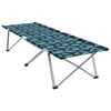 vidaXL Folding Camping Bed Folding 2 pcs Forest 194 x 62.5 x 42.5 cm