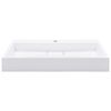vidaXL Wash Basin 31.5"x18.1"x4.3" Mineral Cast/Marble Cast White