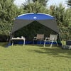 vidaXL Mosquito Tent with Roof Azure Blue 149.61 x 149.61 x 88.58 in