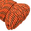 vidaXL Boat Rope Orange 0.12 " 820.2 ' Polypropylene