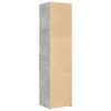 vidaXL Highboard Concrete grey Engineered wood 72.8 in Tall Highboard