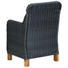vidaXL Garden Lounge Set Dark grey and black