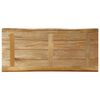 vidaXL Table Top Natural Mango Wood Solid mango wood 35.4x15.7