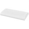 vidaXL Napkin Set of 50 White 100% Polyester 19.7 x 19.7 in