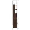 vidaXL Bathroom Cabinet Set Brown Oak