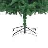 vidaXL Christmas Tree Green PVC 118.1 in Adjustable Armrests