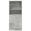 vidaXL Kitchen Cabinet Concrete grey Engineered wood Medium