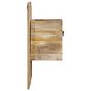 vidaXL Bedside Cabinet Natural mango wood color