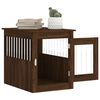 vidaXL Dog Crate Furniture Brown Oak Engineered wood and steel