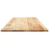 vidaXL Kitchen Worktop Oak Solid oak wood 78.7 x 25.0 x 1.1 in Durable