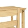 vidaXL Bar Set Honey wood Solid pine furniture Simple Bar Set