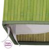 vidaXL Bamboo Laundry Basket with Single Section Green 21.9 gal