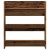vidaXL Wall Shoe Cabinet Old wood Engineered wood Compact