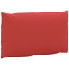vidaXL Pallet Cushion Red Oxford fabric (100% polyester) Medium