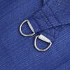 vidaXL Sunshade Sail 1.75 oz/ft&sup2; Rectangular Blue 13.1x23.0' HDPE