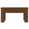 vidaXL Coffee Table Brown Oak Engineered Wood 39.8 x 19.3 x 20.5 in