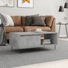 vidaXL Coffee Table Concrete Gray Engineered wood Medium Coffee Table