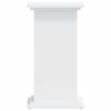 vidaXL Plant Stand White Engineered wood Medium Minimalistic