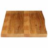 vidaXL Table Top Natural Solid mango wood 43.3 x 23.6 in Tough