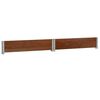 vidaXL Garden Planter Brown Solid pine wood 39.4 x 39.4 x 8.5 in
