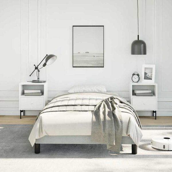 vidaXL Bed Frame Light Grey