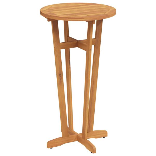 vidaXL Garden Bar Table Natural Brown Solid Acacia wood Standard Durable