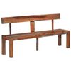 vidaXL Bench Brown and Grey Solid Acacia wood Large Durable Bench