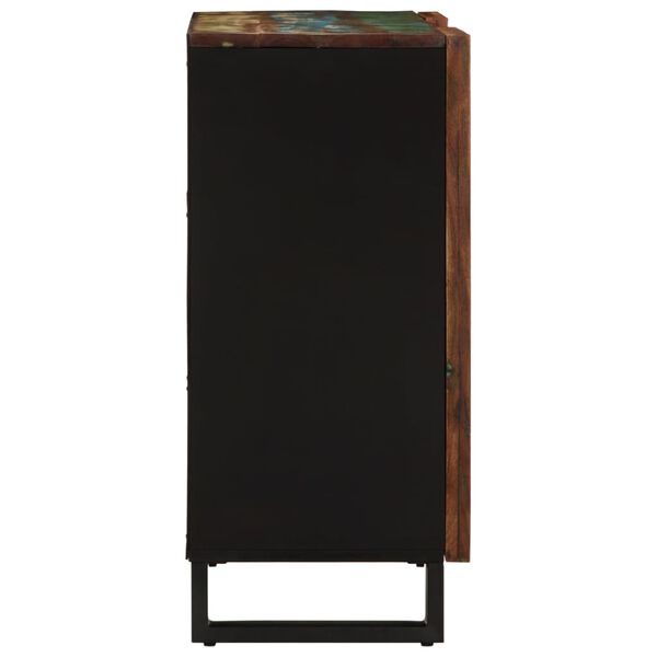 vidaXL Sideboard Reclaimed acacia wood Solid acacia wood, steel Medium
