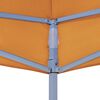 vidaXL Party Tent Roof 13.1x9.8' Orange 2.95 oz/ft²