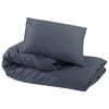 vidaXL Duvet Cover Set Anthracite 100% Cotton 55.1x78.7 in Bedding Set