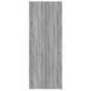 vidaXL Highboard Gray Sonoma Engineered Wood Tall Highboard